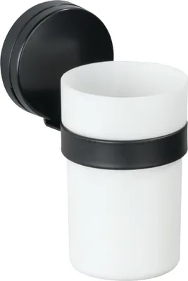 Produktbild von Static-Loc® Plus Zahnputzbecher Pavia Schwarz