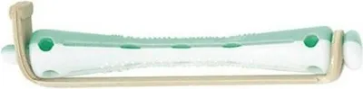 Produktbild von Sinelco Permanent Lockenwickler Kurz 12st Grün Weiß 6mm