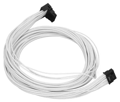 Obrázek produktu pro Napájecí kabel 12 4P na 12 4P s 90° ohybem, 700 mm, 600 W, pro grafické karty 12VHPWR PCI-E 5.0 3090 Ti, 4090, 4080, typ A