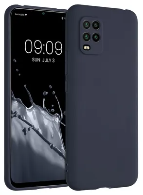 Produktbild von kwmobile Handyhülle für Xiaomi Mi 10 Lite (5G) Hülle - weiches Handy Silikon Case - Schutzhülle Cover - Dunkelblau