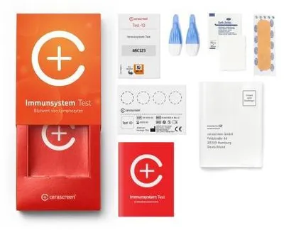 Produktbild von Cerascreen Immunsystem Test Bestimmung Lymphozyten 1 St