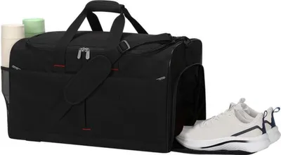 Produktbild von Unyqoos® Geräumige Sport- und Reisetasche mit Schuhfach und wasserdichter Aufbewahrungsoption