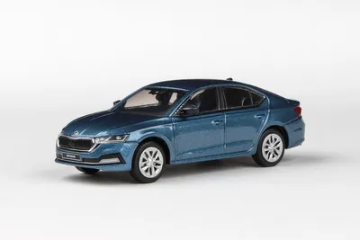 Obrázok produktu pre Škoda Octavia IV (2020) - Modrá titánová metalíza ABREX 1:43