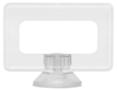 Image de Distributeur de nourriture transparent pour aquariums, en acrylique, avec ventouses