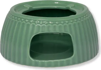 Produktbild von Greengate Alice Stövchen dusty green 13 x 5cm