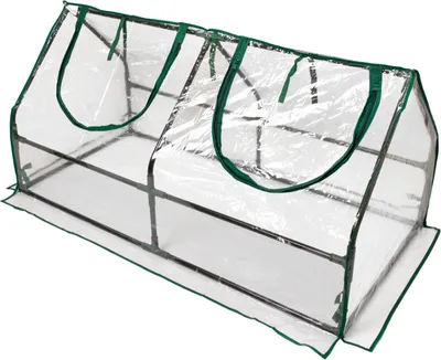 Produktbild von Grindi - Mini Foliengewächshaus Treibhaus Pflanzenhaus - auf dem Balkon - 120x60x60 - Erica III