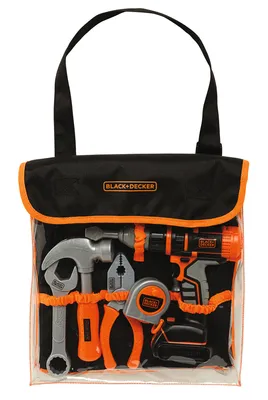 Produktbild von Smoby Black+Decker Werkzeugtasche,360104