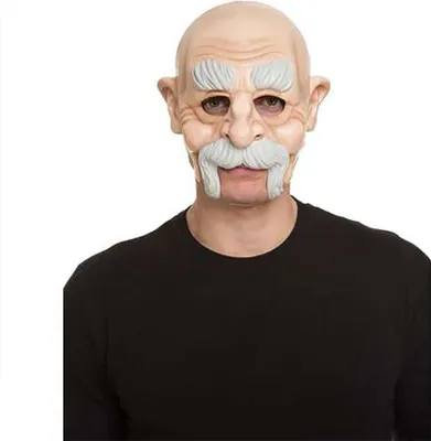 Image de Masque de maman âgée Noir Noir One Size