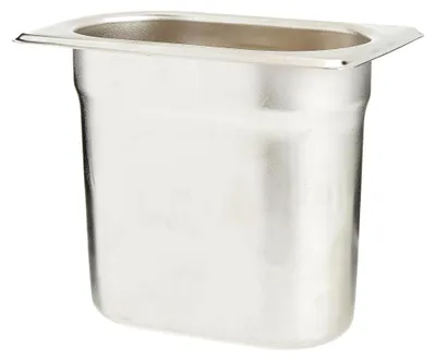 Produktbild von Edelstahl Gastronorm 1/9 Behälter, 150 mm