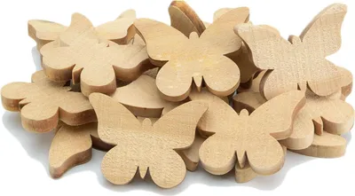 Image de Colorations - Papillons en bois petits, 20pcs.