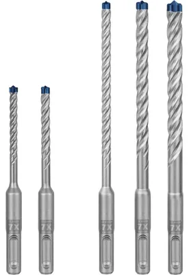 Productafbeelding van Bosch 2608900197 Bosch EXPERT Hammerbohrer SDS plus-7X 5tlg Set