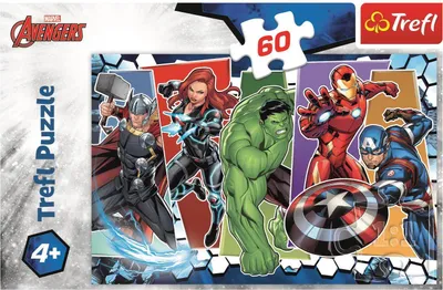 Obrázek produktu pro Trefl The Avengers Invincible puzzle 60 ks Kreslené filmy