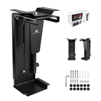 Immagine prodotto di Supporto per PC Supporto per computer professionale Scrivania da ufficio sotto la scrivania Regolabile