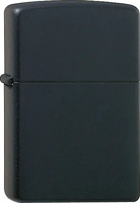 Produktbild von Zippo Feuerzeug #218C Regular Media Chrome Black Matte - Classics