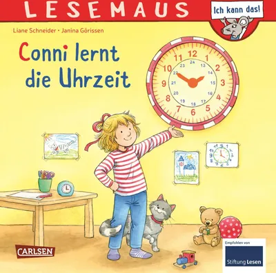 Produktbild von LESEMAUS 190: Conni lernt die Uhrzeit