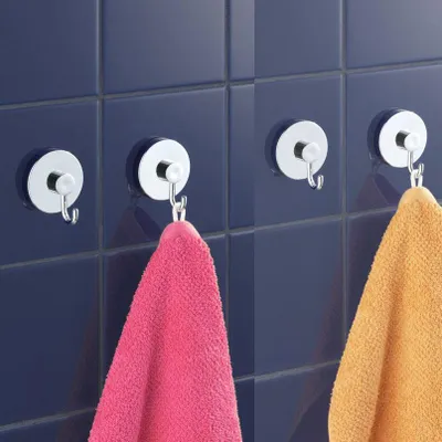 Produktbild von Handtuchhaken, Vacuum-Loc, 4er Set, WENKO