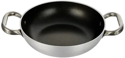 Aluminium-Bratpfanne 20 cm, Antihaftbeschichtung, Silber