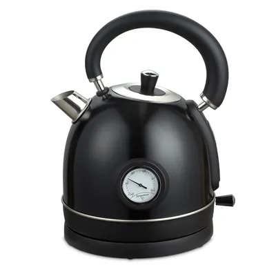 Produktbild von MOA Retro Wasserkocher - 1,8 Liter 2200 Watt - Schwarz - EK3TB