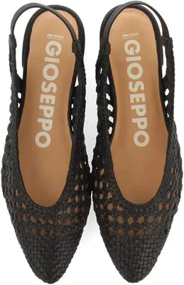Immagine prodotto di Gioseppo Scarpe basse da donna in pelle nera, eleganti e comode GUATAVITA 68238-P-Black