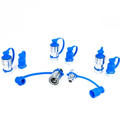 Produktbild von 1/2" NPT Hydraulische Schnellkupplungen - Poppet Pioneer Style - 4 Sätze