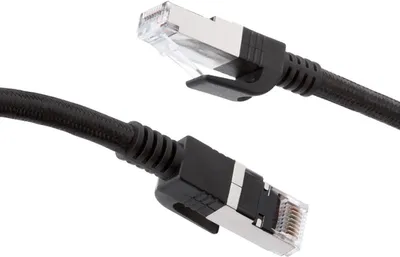 Obrázek produktu pro Force Power, ethernetový kabel RJ45 CAT 8 S/FTP 5 m, černý
