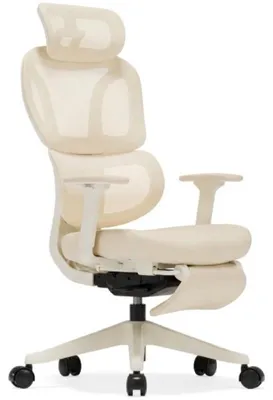 Obrázok produktu pre Ergonomická kancelárska stolička BS5W-F2, nosnosť 136 kg, farba broskyňa