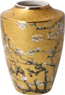 Produktbild von Goebel Vase Mandelbaum gold 13cm