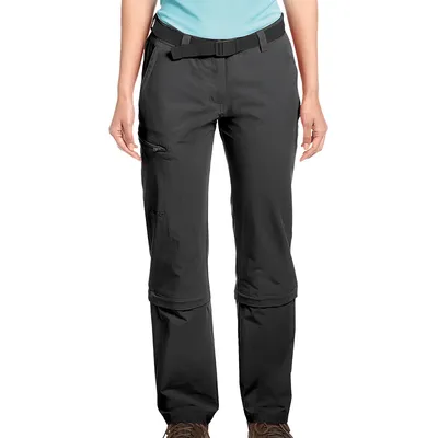 Produktbild von Hose elastsch schnelltrocknen Arolla Zip Off, Farbe:Black Größe:42