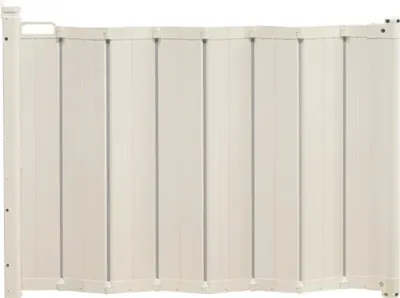 Image de BabyDan barrière de sécurité extensible Guard Me blanche 64,5-89 cm plastique