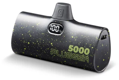 Produktbild von Cellularline PLUGGER, 5000 mAh, 20 W, Schwarz