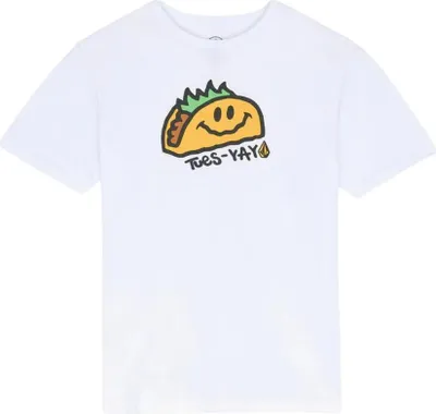 Produktbild von Volcom Voltaco SST Kinder T-Shirt Loose Fit Rundhalsausschnitt Weiß Größe L