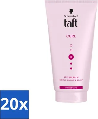Immagine prodotto di Taft - Styling Balm Curl - Hold 3 - Ricci definiti - 150 ml - Value pack - 20 pezzi