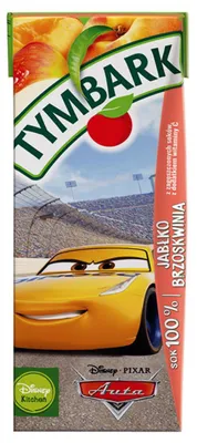 Image de Tymbark Jus 100 % Pomme-Pêche 200 ml