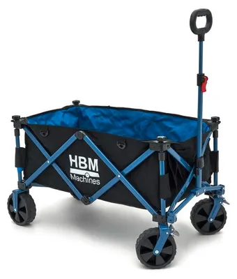 Productafbeelding van Opvouwbare multifunctionele transportwagen, draagvermogen 120 kg, HBM Machines