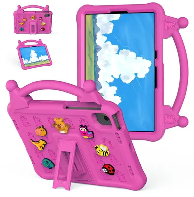 Produktbild von Kinder Hülle für Samsung Galaxy Tab S10 Lite 10,9 Zoll Tablethülle aus EVA, Stoßfest mit Griff und Aufstellfunktion Rosa