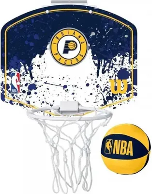 Imagen del producto de Wilson, aro de baloncesto mini, equipo Indiana Pacers
