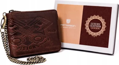 Obrázek produktu pro Peterson Pánská kožená peněženka Zesgag hnědá One size