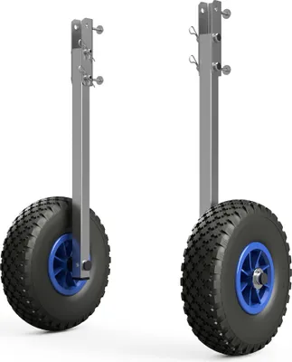 Obrázek produktu pro Prepravní kolecka transportní kolečka pro čluny pro nafukovací předměty skládací nerezová ocel SUPROD ET260, černá/modrá