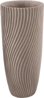 Produktbild von PTMD - Vase Lianna - Beige - 22x22x50cm