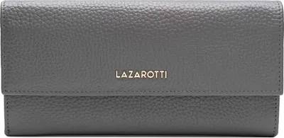 Immagine prodotto di Lazarotti Pelle portafoglio Bologna Leather Wallet With 12 Card Slots Grey grigio