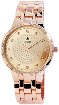 Produktbild von King Star Herrenuhr mit Metallarmband