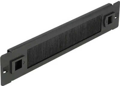 Obrázok produktu pre DELOCK 10" Kabelmanagement Bürstenleiste 1 HE schwarz