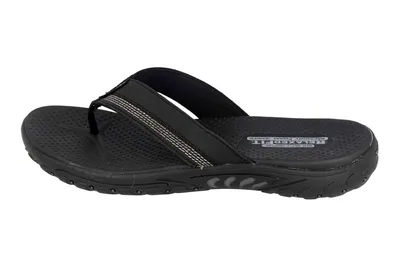 Obrázok produktu pre Skechers REGGAE COBANO Toe Separators in Oversizes Black 65460 BLK Large Pánska obuv