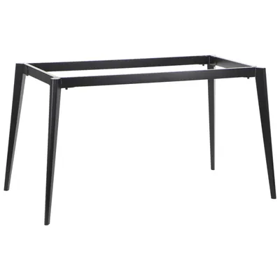 Zdjęcie produktu dla Metalowy stelaż do biurka lub stołu NY-A385, wymiary 155x74x72,2 cm, kolor czarny