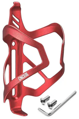 Zdjęcie produktu dla Uchwyt na bidon rowerowy, aluminium, ultralekki, do rowerów szosowych i górskich, czarny/czerwony/niebieski/pomarańczowy/fioletowy