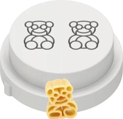 Produktbild von Matrize POM Teddybär (Teddy, Bär) für Philips Pastamaker Avance / 7000er