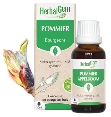 Productafbeelding van Herbalgem - Appelsaplingextract - Biologisch - 30 ml