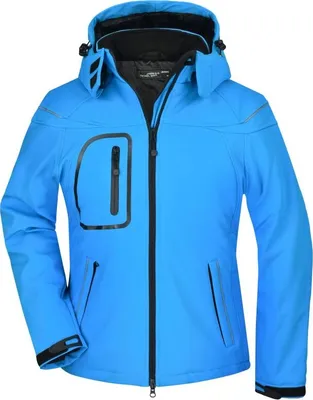 Produktbild von Modische Winter Softshelljacke aqua, Gr. XL