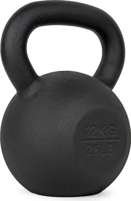 Immagine prodotto di Kettlebell Pro VirtuFit in ghisa da 12 kg con impugnatura larga