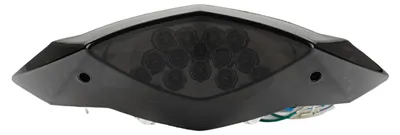 Obrázek produktu pro Zadní světlo STR8 Black Line LED, směrová světla tónovaná, s homologací (ABE) pro Peugeot Speedfight 3